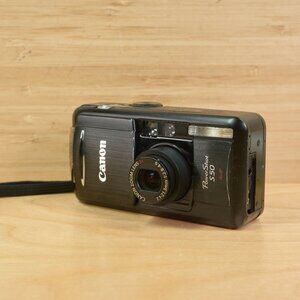 Vintage Canon PowerShot S50 5MP Digital Camera w/ 3x Optical Zoom, Made in Japan